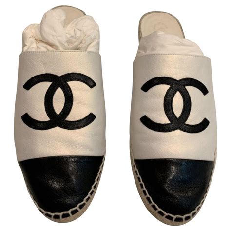 mules chanel 2024|Chanel mules espadrille.